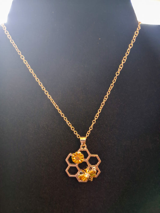 Honeycomb Necklace