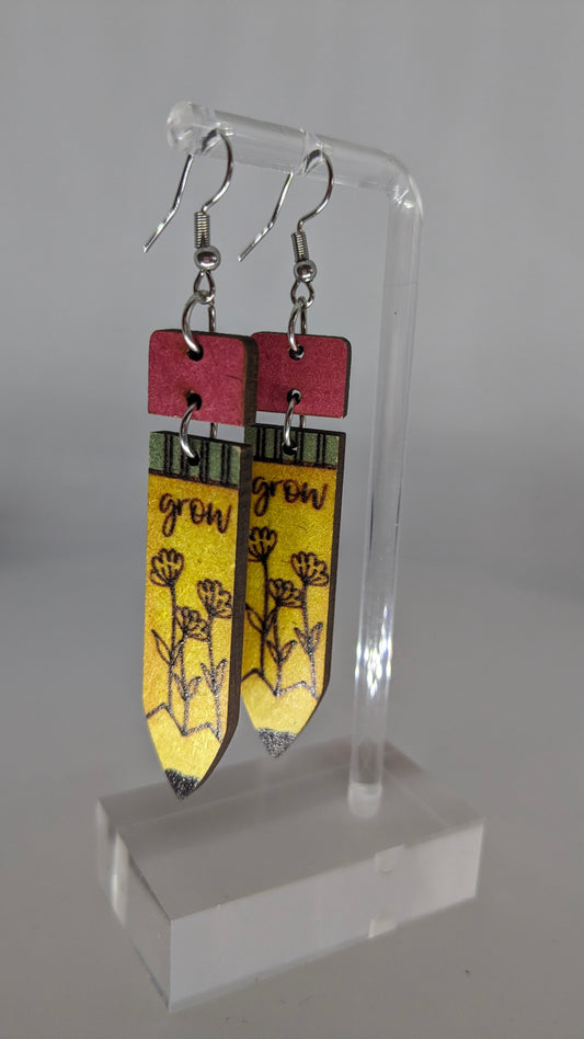 Pencil Earrings