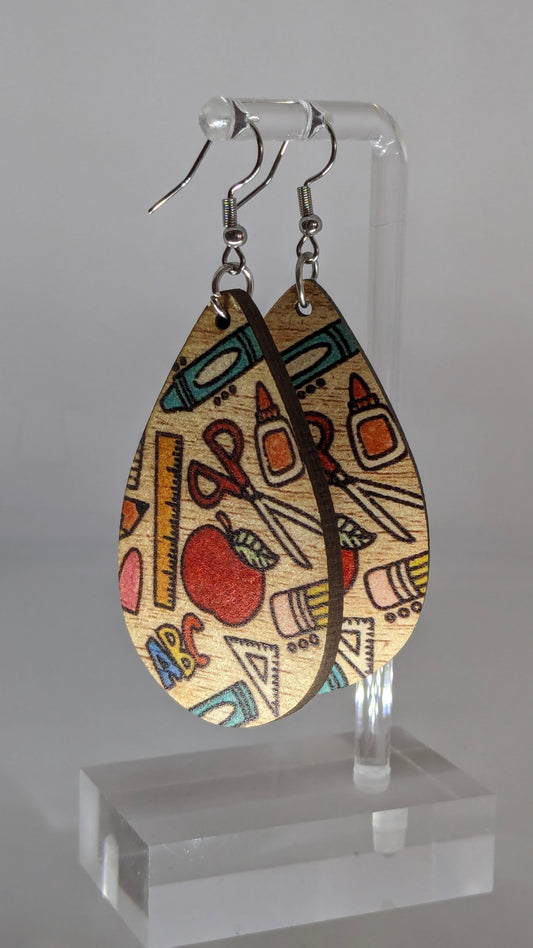 Teardrop Teacher Earrings